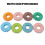 4 Pcs Cloth Pattern Weights Fabric Sewing Weight-Type B 4