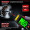 High Accuracy Digital Tachometer Double Use Contact Contactless 6
