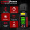 High Accuracy Digital Tachometer Double Use Contact Contactless 3