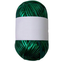 40Meter Metallic Tshirt Yarn Glossing Yarn Metallic-verdant