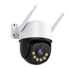 4K 8MP IP Camera Speed Dome Auto Tracking PTZ Outdoor Wireless Smart Home Surveillance Monitor, 5MP With 128GB Card