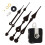 High Torque Clock Movement Kits with Long-Black shaft 28 threa 1