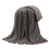 Soft Elegant Throw Blanket Microfiber-gentleman gray Style 3 1
