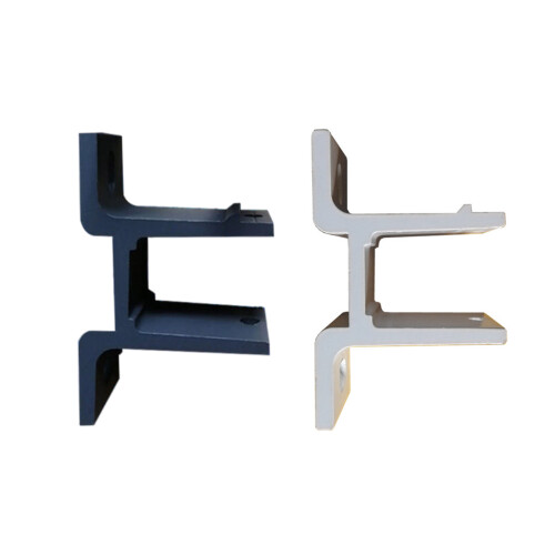 Sturdy Wall Brackets for Manual Retractable Awnings in-White 2