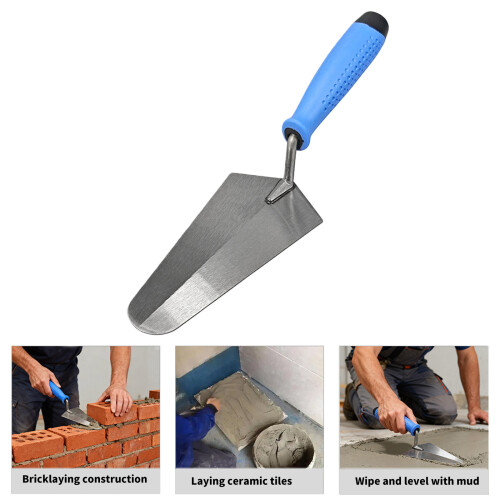 Ergonomic Handle Flat Finishing Trowel Plastering Tool Corrosion 1