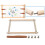 Needlepoint Embroidery Rack Scroll-Frame Cross Stitches 2