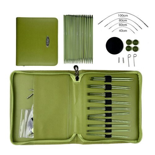 Interchangeable Circular Knitting Needle Set Size 2.2-5.0mm for 1
