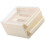 Double Layer Drawer Storage Box Two Tier Egg Organizer Refrigerator Egg Dispenser Cream Color Kitchen Utensils Storage 5