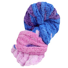 Cotton Yarn 2cm Hand Knitting Thread for Adult DIY-blueberry