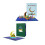 Stylish Eid Moon Card Beautiful Designed Greeting-golden moon 2