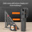 Double porte-outils 5M, ruban rétractable en acier, règles 7