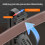 Double porte-outils 5M, ruban rétractable en acier, règles 6