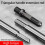 Adaptateur de perceuse en acier robuste, tige d'extension-300mm 7