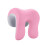 Office Napping Pillow with Memory Foam, Ergonomic-Pink and gray 1
