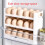 Refrigerator Egg Holder Green Egg Storage Box For Fridge Door Egg Storage Container Egg Tray Case 3