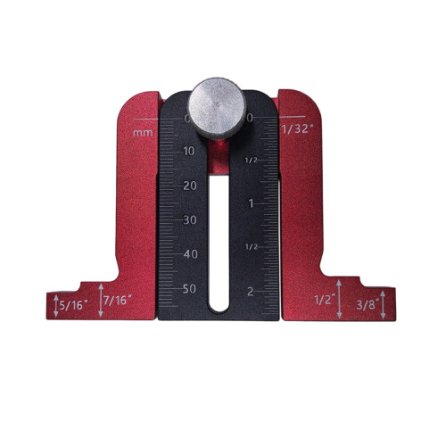 Outil de mesure polyvalent pour le travail du bois, règle de