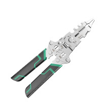 Multiple Task Electrician Tool Foldable Wire Stripper Pliers