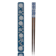 Utensílios atemporais, pauzinhos de bambu natural, design antiderrapante, presente elegante para o entusiasta da culinária, estilo japonês