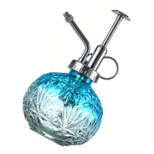 Vintage Glass Spray Bottle Plant Mister For Indoor Succulent Care Compact Glass Watering Tool Retro Style Gardening
