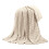 Softness Throw Blanket Sofa Bed Throw-off whiteA Style 3 1
