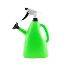 Dualpurpose Sprinkler Watering Can 35oz Capacity, Small Balcony Pot, 2In1 Mini Watering Can and Sprayer, Green