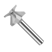 Steel Bending Tool Chamfer Router Bit For Wood Composite-8 R10