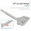 Electric Hammer Impact Drill Round Handle-round shank curv 6