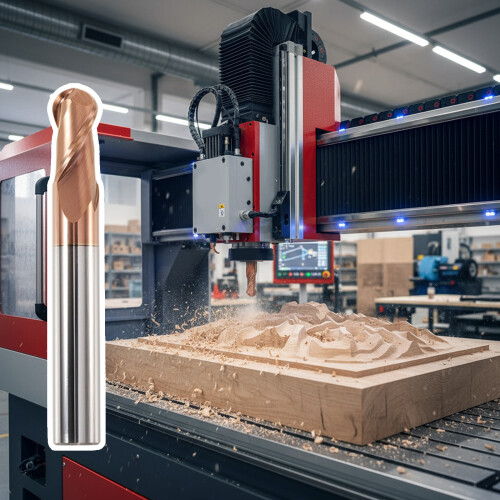 Milling Cutter 0.6UM Micrograin Structure For Precise-R 3 6D 1