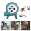 Efficient BBQ Blower Fan with Battery Clip Wire Set for-30W 3