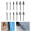 High Performances Carbides Rotary File Drill-single slot 8 mm 3
