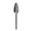 Precise Carbides Rotary File Engraving Tool-Double slot 14mm 1
