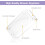 Clear Drawer Organizers, Non-Slip Reinforced Feet for Secure Placement, Stackable Storage Solutions for Multi-purpose Use (7PCS) 2