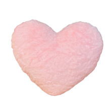 Coussin décoratif en forme de cœur rose, polyvalent et ultra doux, idéal comme cadeau, taille parfaite pour un confort optimal, tissu de qualité.