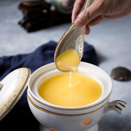 Mino Ware Inspired Soup Spoon, Nature Inspired Design For A Unique Dining Experience, 2PCS 2