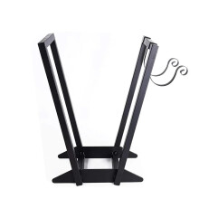 Firewood Log Rack Iron Firewood Stand Indoor Outdoor Storage Stacking Rack Shelf Black 37 46 56 Cm