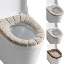Hochwertiges WC-Sitzkissen aus Material, waschbare WC-Sitzauflage mit universellem, wasserdichtem Design für einfache Montage und Reinigung