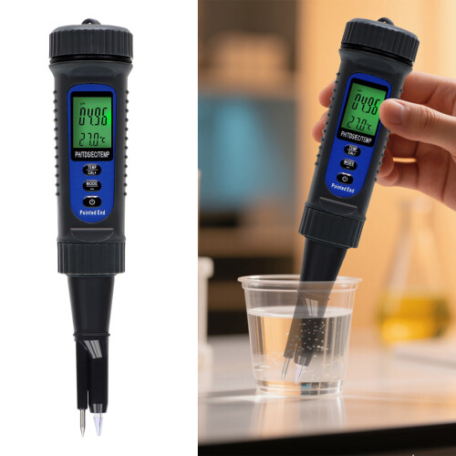 Sterke ABS digitale meter voor TDS-temperatuurmeting in de 1