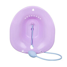 Heupbad, zitbadkom met ophanggat en hittebestendigheid, draagbaar bidet voor persoonlijke hygiëne en herstel na de bevalling, wandmontage mogelijk.