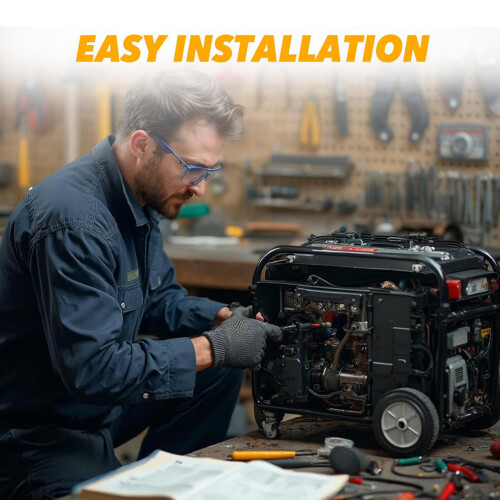 Démarreur de moteur à retrait rapide, générateurs XT8000E 2