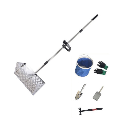 Ensemble d'outils de récolte côtière permanents avec dents