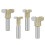 C Shaped Milling Cutter 12.7mm Shank Diameter Alloy-5 points 8 2