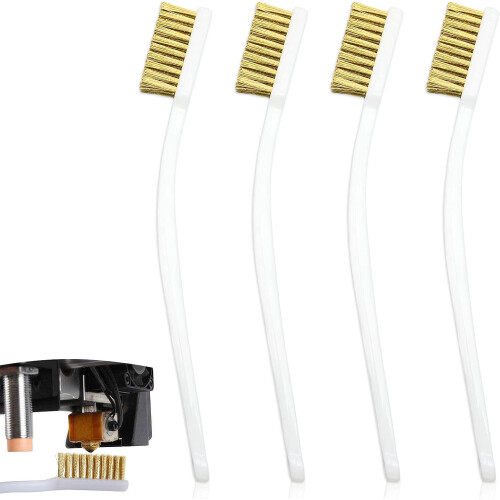 Καθαριστικό ακροφυσίων εκτυπωτή Precision3D, ειδική οδοντόβουρτσα από χάλκινο σύρμα