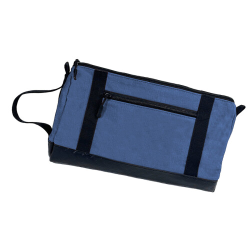Strong Impermeable Gear Bag With Sidepocket Strong PVC-Blue