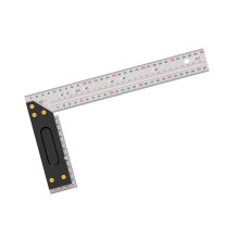 Strong 90 Degree Angles Rulers Clear Scale for Accurate-300mm