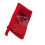 Carrying Case With Friendly PVC And Multiple Compartments-Red 1
