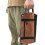Impermeable Tool Bag Large Capacity Varnished Canvas-Navy blue 2