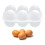 6 Grid Egg Cartons Clear Plastic Egg Containers 6 Egg Capacity Refrigerator Camping Hiking Travel 1