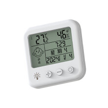 Digitale Hygrometer-Thermometer, doppelt 3 A, batteriebetrieben,