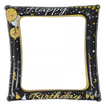 Fotohokje-accessoires voor bruiloftsfeestdecoratie, opblaasbaar fotoframe van hoogwaardig PVC-materiaal, gemakkelijk mee te nemen en te gebruiken,