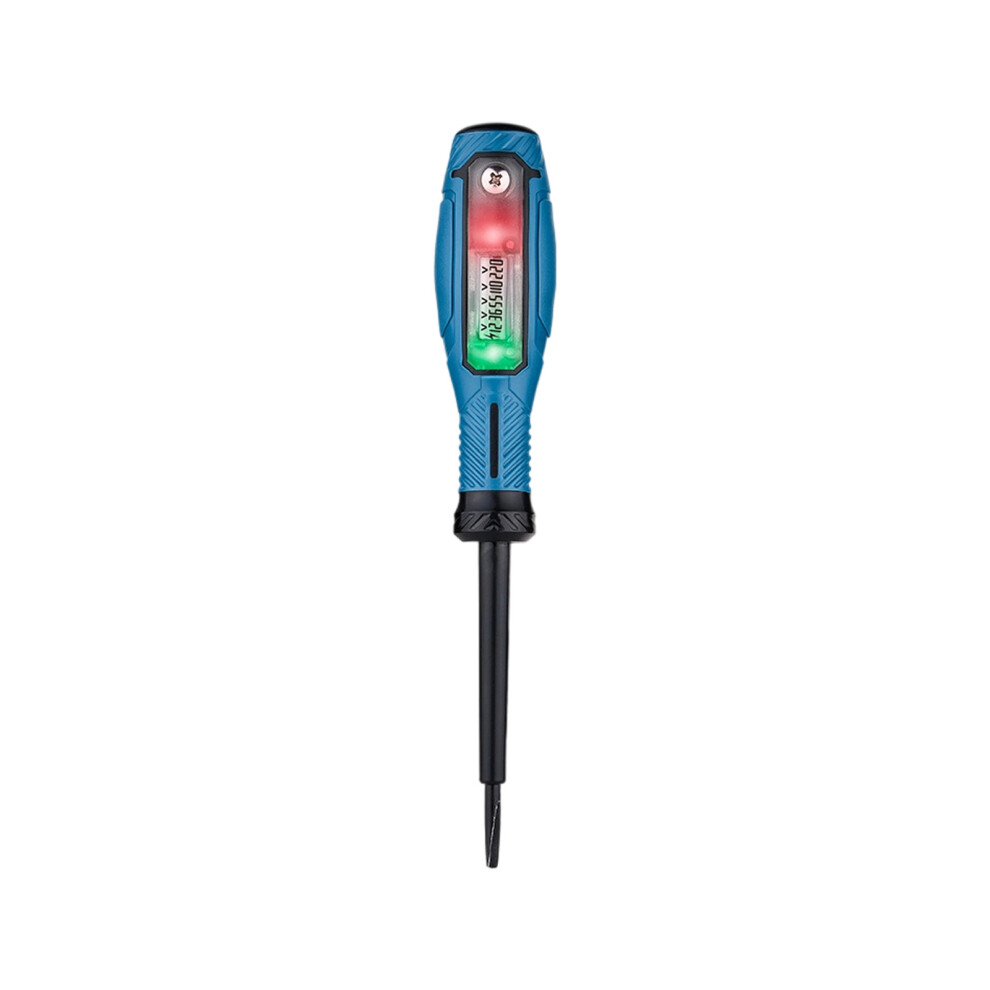 Auto Sensing Voltage Detector With Lcd Screen- One Word 4Mm Blue 7696000826424